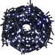 Lampki choinkowe Springos 500 LED biało-niebieskie 6