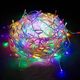 Springos Kurtyna świetlna 300 led girlanda, lampki wewnętrzno-zewnętrzne sople multikolor z zimnym białym flash UNIWERSALNY 5