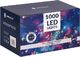 Lampki choinkowe Springos 1000 LED białe zimne 4