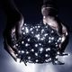 Lampki choinkowe Springos 1000 LED białe zimne 7
