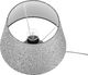 Lampa stołowa Shumee Lampka nocna ceramiczna szara FERGUS 4