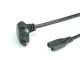 Kabel zasilający Roline ROLINE Netzkbl Euro gew./2Pin schw. 1.8m - 19.07.2093 2