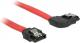 Delock Kabel SATA III / SATA 0.1m, Czerwony (83966) 1