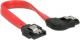 Delock Kabel SATA III / SATA 0.1m, Czerwony (83966) 1