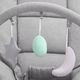 vidaXL Bujaczek niemowlęcy, jasnoszary, stalowy 2