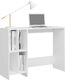 Biurko vidaXL 808341 Białe 102.5 cm x 35 cm 1