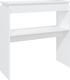 vidaXL Stolik konsolowy, biały, 80x30x80 cm, płyta wiórowa 2