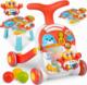 Ricokids Pchacz stolik edukacyjny 2w1 RK-810 biało-czerwony 1