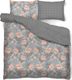Miss Lucy Komplet pościeli z mikrofibry Noche Protea 160x200 cm; 2x70x80 cm 1