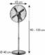 Wentylator Tescoma Wentylator stojący FANCY HOME 40 cm, antracyt Tescoma 2
