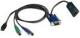Avocent Kable KVM, 0.35m, Wielokolorowy (DSAVIQ-PS2M) 1