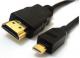 Kabel HDMI Micro - HDMI 1m czarny 3