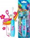 Szczoteczka Brush-baby KIDZSONIC FLAMINGO Niebieska 2