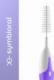 Symbioral Interdental brush 1,2 mm 5 szt. 1