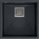 Zlewozmywak Quadron DAVID 40 GraniteQ black diamond/elementy stalowe 1