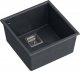 Zlewozmywak Quadron DAVID 40 GraniteQ black diamond/elementy stalowe 1