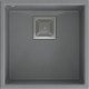 Zlewozmywak Quadron DAVID 40 GraniteQ silver stone/elementy stalowe 1