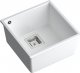Zlewozmywak Quadron DAVID 40 GraniteQ snow white/elementy stalowe 1