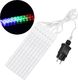 Springos Lampki choinkowe 144 Led sople 8 szt. padający śnieg meteory zewnętrzne multikolor UNIWERSALNY 13