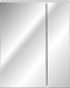 Comad Szafka łazienkowa HAVANA WHITE 84-60 biała z lustrem 2