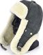 Luka Pelli Czapka z owczej skóry idealna na narty snowboard 56-58 cm (L) 9