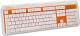 Klawiatura E-Blue K738 Przewodowa Biało-pomarańczowa US (EKM738OG) 4
