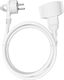Orno Przedłużacz domowy jednogniazdowy, 1x2P+Z (schuko) 3m,kabel PVC H05VV-F 3x1,5mm?, 230VAC/16A 1