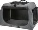 Trixie Easy Soft Kennel, buda domowa dla psa, szara, S–M: 71 × 49 × 51 cm 1