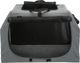 Trixie Easy Soft Kennel, buda domowa dla psa, szara, S–M: 71 × 49 × 51 cm 6