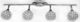 Lampa sufitowa STRUHM Lampa ozdobna sufitowa LANCASTER-4 chrome 4xG9 Vitalux 3