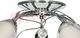 Lampa sufitowa STRUHM Lampa sufitowa MACARENA-5 satynowy nikiel 5xE27 Vitalux 1