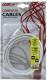 Kabel USB Logo USB-A - USB-A 3 m Biały (17060) 2