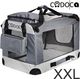 CADOCA Torba Transportowa Transporter Dla Psa Kota, szary, XXL 10