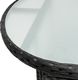 WideShop STÓŁ OKRĄGŁY POLIRATTAN OGRODOWY TARAS 60 CM 2