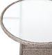 WideShop STÓŁ OKRĄGŁY POLIRATTAN OGRODOWY KREMOWY 60 CM 3