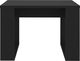 vidaXL Stolik boczny, czarny, 50x50x35 cm, płyta wiórowa 5