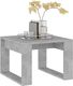 vidaXL Stolik boczny, szarość betonu, 50x50x35 cm, płyta wiórowa 4