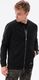 Ombre Bluza męska Moscow B1367- czarna L 4