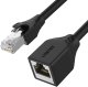 Unitek RJ-45 M-F kat.6 STP 1m (C1896BK-1M) 2