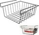 Vilde Kosz koszyk podwieszany pod półkę organizer czarny metalowy loft 27,5 cm 1