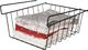Vilde Kosz koszyk podwieszany pod półkę organizer czarny metalowy loft 27,5 cm 3