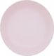 Orion Talerz deserowy płaski ceramiczny pastelowy RELIEF 21 cm różowy 1