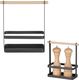 Hendi Organizer koszyk stołowy na przyprawy z drewnianą rączką 23x10x24 cm - Hendi 427040 Organizer koszyk stołowy na przyprawy z drewnianą rączką 23x10x24 cm - Hendi 427040 1