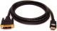 Kabel HDMI - DVI-D 5m czarny 1