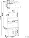 Beliani Komoda jasne drewno FOLEY 9
