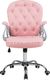 Krzesło biurowe Shumee Princess Różowe 3