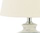 Lampa stołowa Shumee Lampka nocna ceramiczna beżowa ROSANNA 4