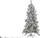 Shumee Choinka sztuczna Tatlow na stojaku Biała 2