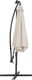 Beliani Parasol ogrodowy LED 285 cm beżowy CORVAL 4