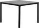 Shumee Stół ogrodowy szary 95 x 95 cm PRATO 1